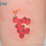 интересный рисунок татуировки 09.05.22 №0103 - interesting tattoo design tatufoto.com