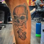 интересный рисунок татуировки 09.05.22 №0105 - interesting tattoo design tatufoto.com