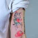 интересный рисунок татуировки 09.05.22 №0117 - interesting tattoo design tatufoto.com