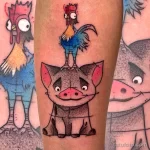 интересный рисунок татуировки 09.05.22 №0122 - interesting tattoo design tatufoto.com