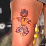 интересный рисунок татуировки 09.05.22 №0128 - interesting tattoo design tatufoto.com