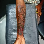 интересный рисунок татуировки 09.05.22 №0132 - interesting tattoo design tatufoto.com