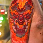 интересный рисунок татуировки 09.05.22 №0143 - interesting tattoo design tatufoto.com