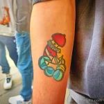 интересный рисунок татуировки 09.05.22 №0162 - interesting tattoo design tatufoto.com
