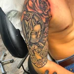 интересный рисунок татуировки 09.05.22 №0189 - interesting tattoo design tatufoto.com