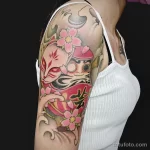 интересный рисунок татуировки 09.05.22 №0203 - interesting tattoo design tatufoto.com