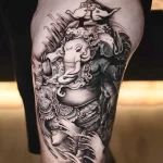 интересный рисунок татуировки 09.05.22 №0224 - interesting tattoo design tatufoto.com