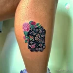 интересный рисунок татуировки 09.05.22 №0235 - interesting tattoo design tatufoto.com