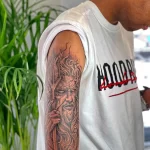 интересный рисунок татуировки 09.05.22 №0257 - interesting tattoo design tatufoto.com