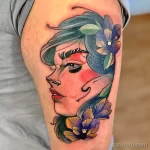 интересный рисунок татуировки 09.05.22 №0265 - interesting tattoo design tatufoto.com