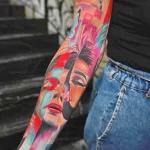 интересный рисунок татуировки 09.05.22 №0268 - interesting tattoo design tatufoto.com