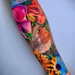 интересный рисунок татуировки 09.05.22 №0294 - interesting tattoo design tatufoto.com