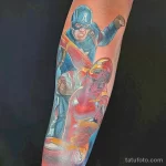 интересный рисунок татуировки 09.05.22 №0307 - interesting tattoo design tatufoto.com