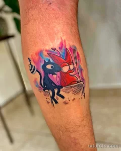 интересный рисунок татуировки 09.05.22 №0324 - interesting tattoo design tatufoto.com