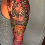 интересный рисунок татуировки 09.05.22 №0325 - interesting tattoo design tatufoto.com
