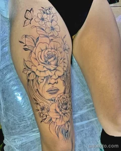 интересный рисунок татуировки 09.05.22 №0328 - interesting tattoo design tatufoto.com