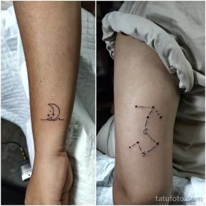 интересный рисунок татуировки 09.05.22 №0331 - interesting tattoo design tatufoto.com
