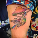 интересный рисунок татуировки 09.05.22 №0336 - interesting tattoo design tatufoto.com