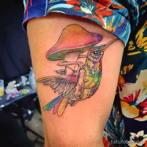 интересный рисунок татуировки 09.05.22 №0336 - interesting tattoo design tatufoto.com