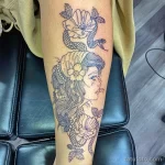 интересный рисунок татуировки 09.05.22 №0338 - interesting tattoo design tatufoto.com