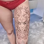 интересный рисунок татуировки 09.05.22 №0340 - interesting tattoo design tatufoto.com
