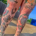 интересный рисунок татуировки 09.05.22 №0344 - interesting tattoo design tatufoto.com