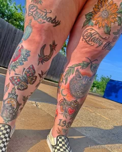 интересный рисунок татуировки 09.05.22 №0344 - interesting tattoo design tatufoto.com