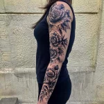 интересный рисунок татуировки 09.05.22 №0345 - interesting tattoo design tatufoto.com