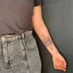 интересный рисунок татуировки 09.05.22 №0352 - interesting tattoo design tatufoto.com