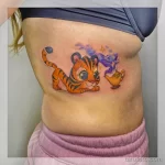 интересный рисунок татуировки 09.05.22 №0372 - interesting tattoo design tatufoto.com