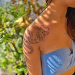 интересный рисунок татуировки 09.05.22 №0385 - interesting tattoo design tatufoto.com