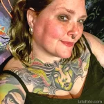 интересный рисунок татуировки 09.05.22 №0386 - interesting tattoo design tatufoto.com