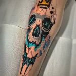 интересный рисунок татуировки 09.05.22 №0387 - interesting tattoo design tatufoto.com