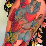 интересный рисунок татуировки 09.05.22 №0392 - interesting tattoo design tatufoto.com