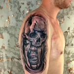 интересный рисунок татуировки 09.05.22 №0397 - interesting tattoo design tatufoto.com