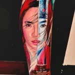 интересный рисунок татуировки 09.05.22 №0402 - interesting tattoo design tatufoto.com
