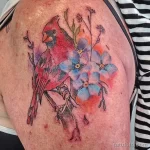интересный рисунок татуировки 09.05.22 №0410 - interesting tattoo design tatufoto.com