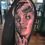 интересный рисунок татуировки 09.05.22 №0447 - interesting tattoo design tatufoto.com