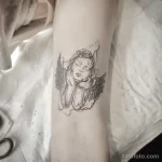 интересный рисунок татуировки 09.05.22 №0451 - interesting tattoo design tatufoto.com