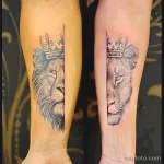 интересный рисунок татуировки 09.05.22 №0456 - interesting tattoo design tatufoto.com