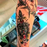 интересный рисунок татуировки 09.05.22 №0468 - interesting tattoo design tatufoto.com