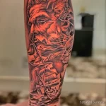 интересный рисунок татуировки 09.05.22 №0474 - interesting tattoo design tatufoto.com