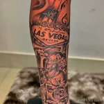 интересный рисунок татуировки 09.05.22 №0475 - interesting tattoo design tatufoto.com