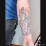 интересный рисунок татуировки 09.05.22 №0515 - interesting tattoo design tatufoto.com