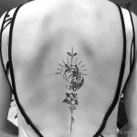интересный рисунок татуировки 09.05.22 №0522 - interesting tattoo design tatufoto.com