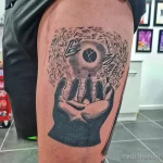 интересный рисунок татуировки 09.05.22 №0541 - interesting tattoo design tatufoto.com