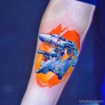 интересный рисунок татуировки 09.05.22 №0553 - interesting tattoo design tatufoto.com