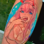интересный рисунок татуировки 09.05.22 №0555 - interesting tattoo design tatufoto.com