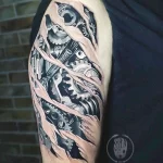 интересный рисунок татуировки 09.05.22 №0566 - interesting tattoo design tatufoto.com