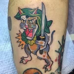 интересный рисунок татуировки 09.05.22 №0583 - interesting tattoo design tatufoto.com